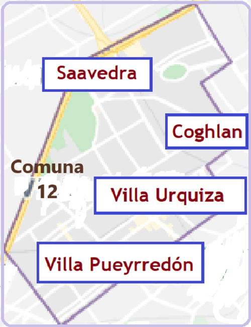 MAPA COMUNA 12